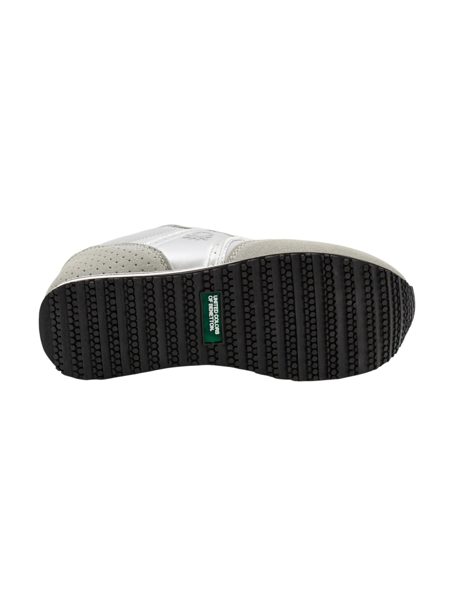 United Colors of Benetton Women’s Word NYX Grey Sneakers - Image 6